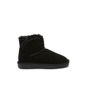 FLAKE NOIR - BOOTS FOURREES
