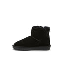 FLAKE NOIR - BOOTS FOURREES