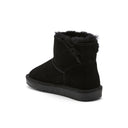 FLAKE NOIR - BOOTS FOURREES