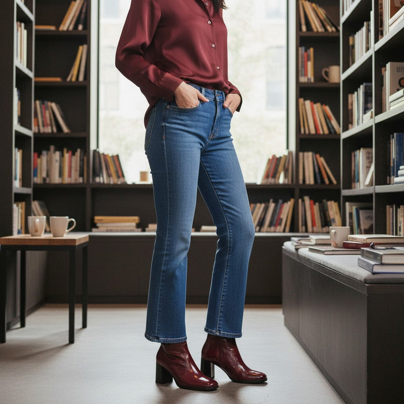 FLORENCE BORDEAUX - BOOTS