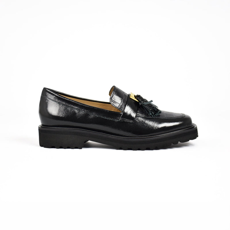 FREDA NOIR - MOCASSIN