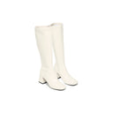 GABRYELLA ECRU VERNIS - BOTTE