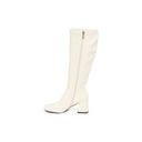 GABRYELLA ECRU VERNIS - BOTTE