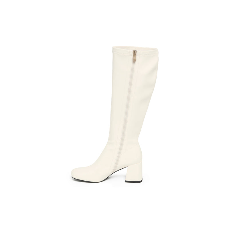 GABRYELLA ECRU VERNIS - BOTTE