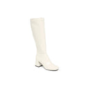 GABRYELLA ECRU VERNIS - BOTTE