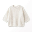 GRAZIELLA - KID MOHAIR MELANGE - ECRU - TU - PULL