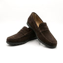 HENRY MARRON SUEDE - MOCASSIN