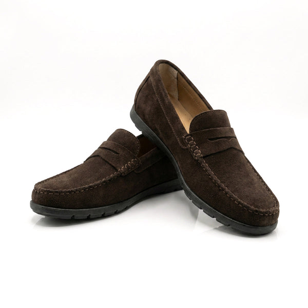 HENRY MARRON SUEDE - MOCASSIN