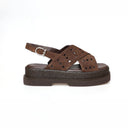 HIMRA MARRON SUEDE - SANDALE