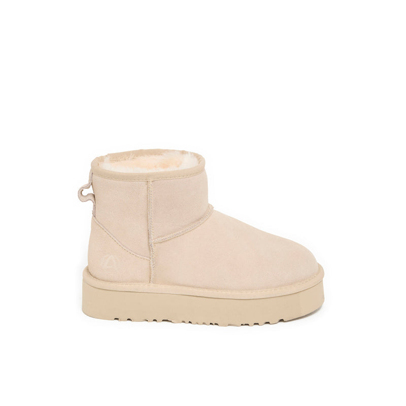 ICY BEIGE - BOOTS FOURREES