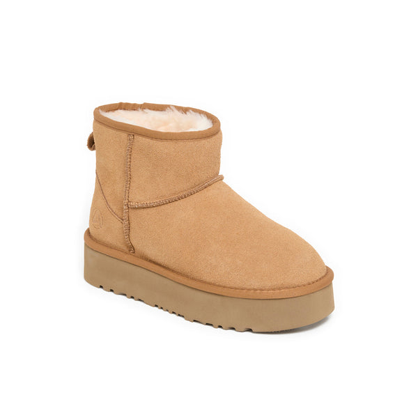 ICY CAMEL - BOOTS FOURREES