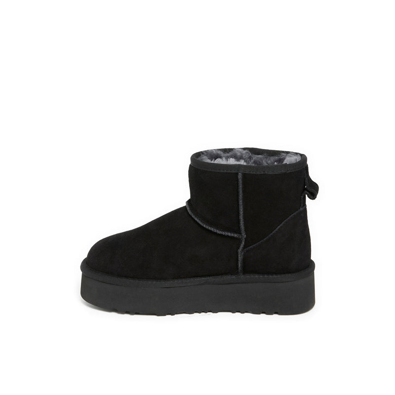 ICY NOIR - BOOTS FOURREES
