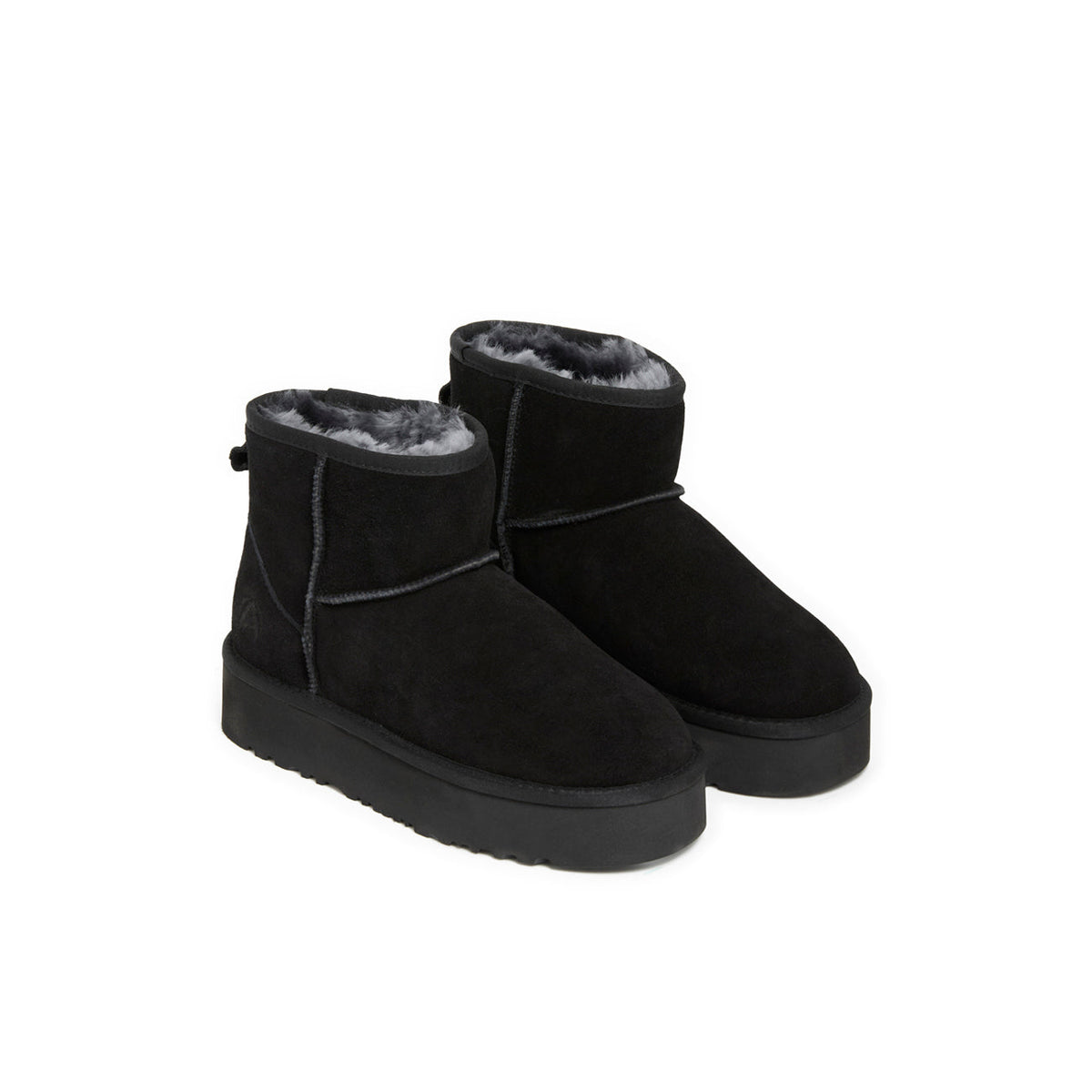ICY NOIR - BOOTS FOURREES