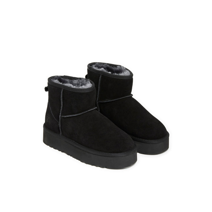 ICY NOIR - BOOTS FOURREES