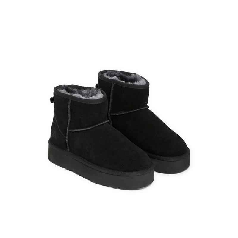 ICY NOIR - BOOTS FOURREES