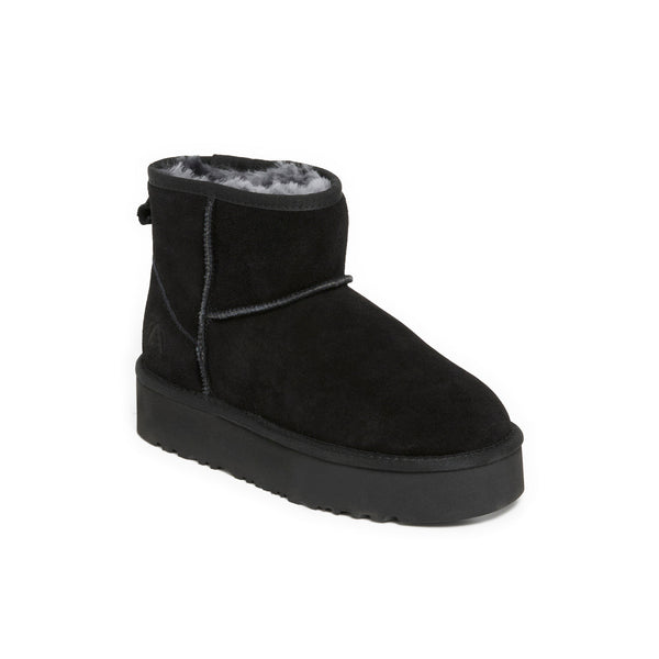 ICY NOIR - BOOTS FOURREES