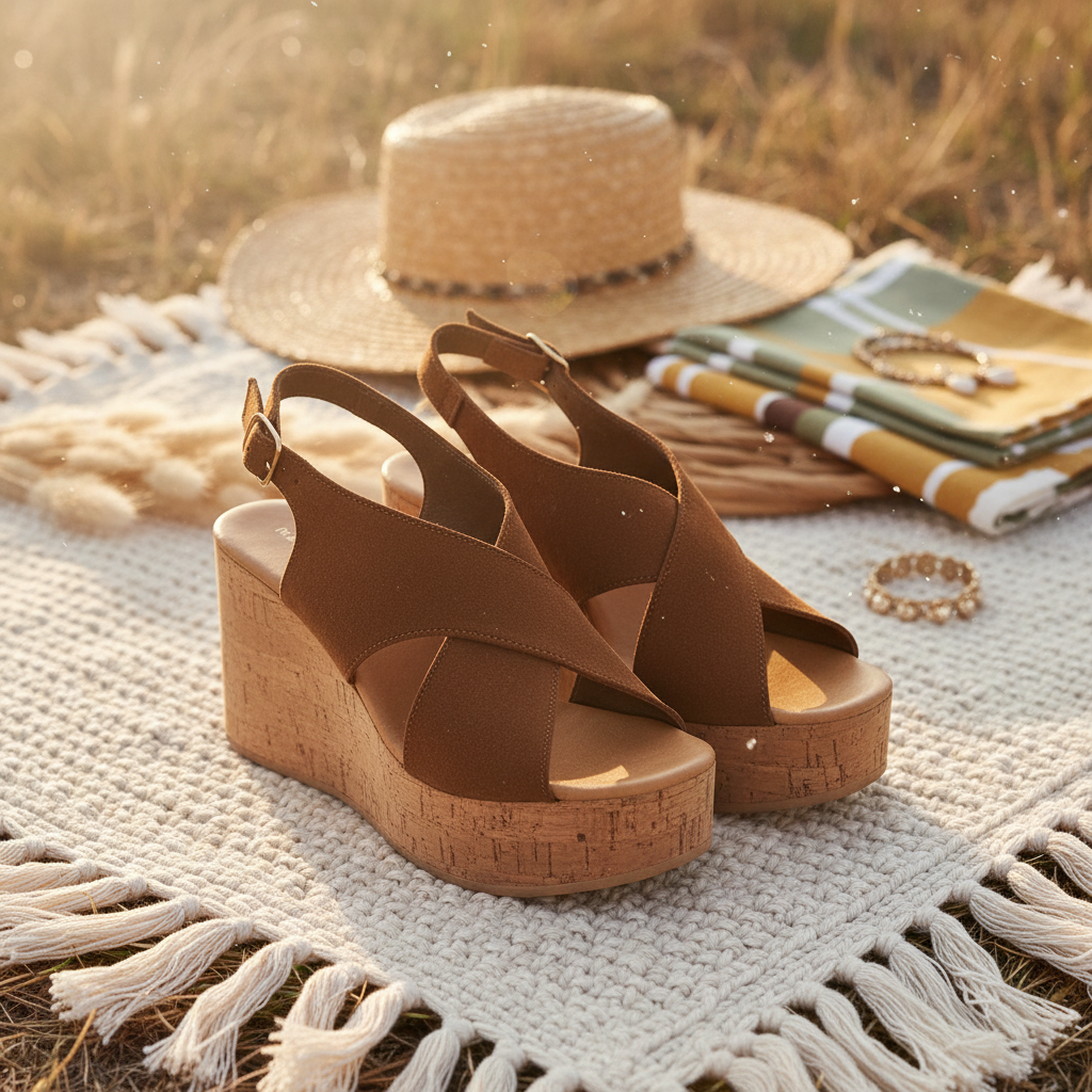 ILIANAE CAMEL SUEDE - SABOT
