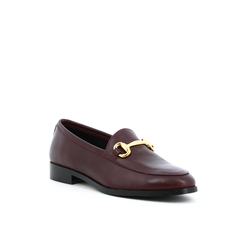 ILYANE BORDEAUX - MOCASSIN