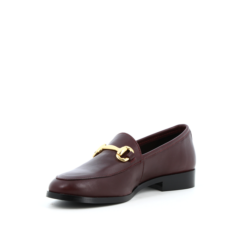 ILYANE BORDEAUX - MOCASSIN