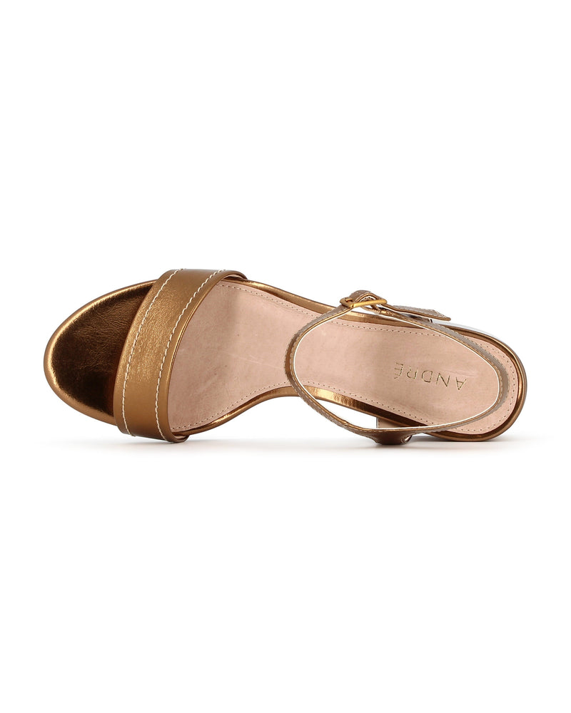 INFAILLIBLE BRONZE - SANDALE