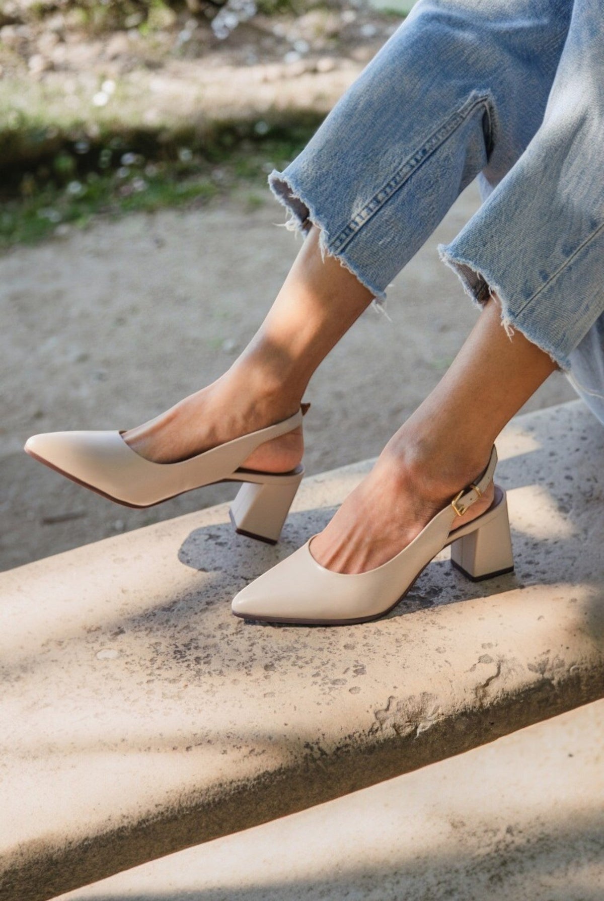 JULIE BEIGE - SLINGBACK