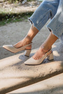JULIE BEIGE - SLINGBACK