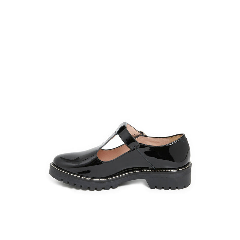 JUN NOIR VERNIS - DERBY