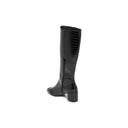 LEZIA NOIR CROCO - BOTTE