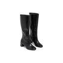 LEZIA NOIR CROCO - BOTTE
