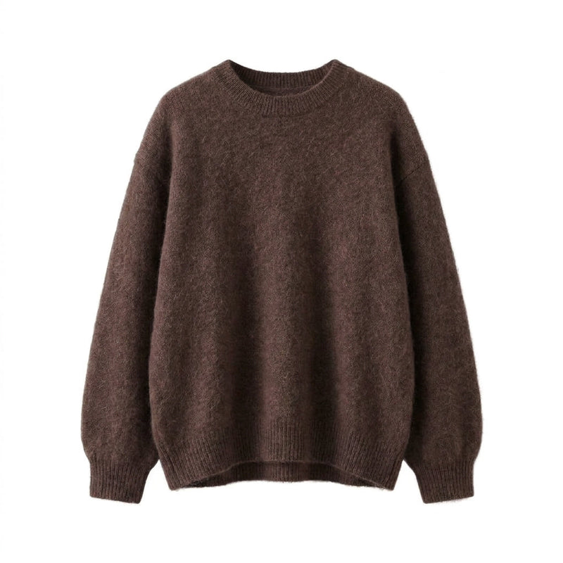 LUCETTE - MELANGE LAINE ET CACHEMIRE - CHOCOLAT - TU - PULL