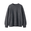 LUCETTE - MELANGE LAINE ET CACHEMIRE - GRIS FONCE - TU - PULL
