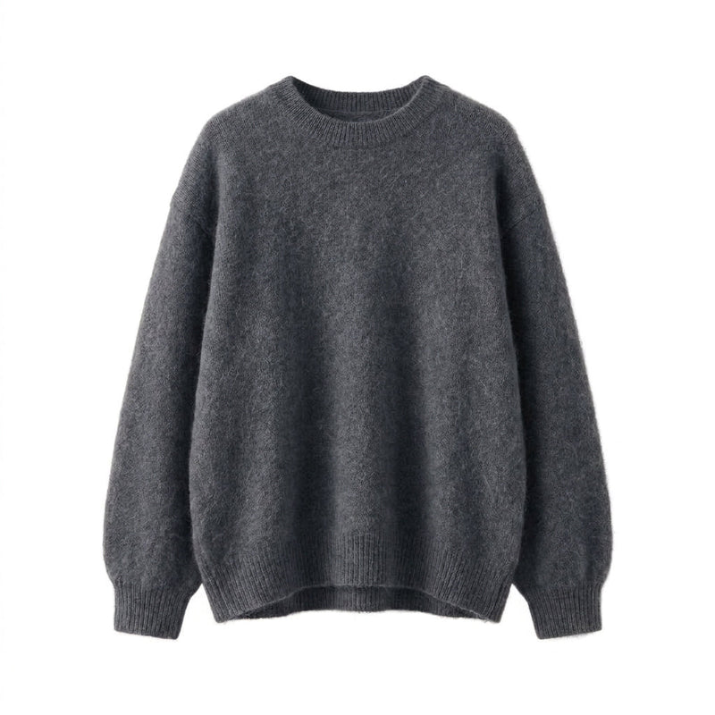 LUCETTE - MELANGE LAINE ET CACHEMIRE - GRIS FONCE - TU - PULL