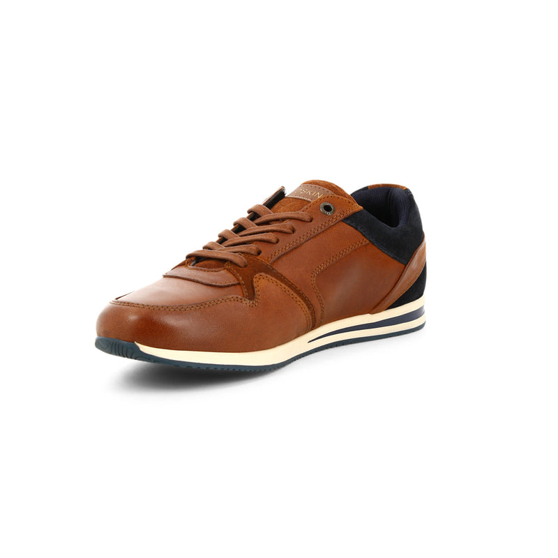 BASKETS LUCIDE III COGNAC - André