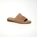 MACARIA BEIGE SUEDE - MULE