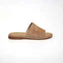 MACARIA BEIGE SUEDE - MULE