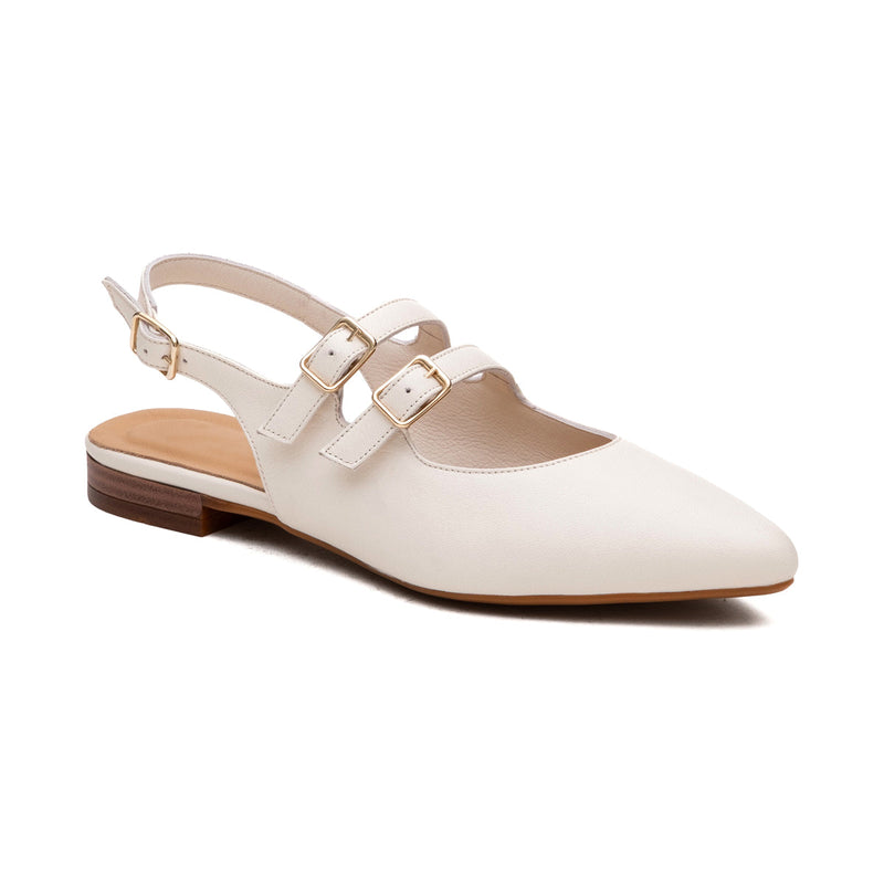 MAELIA ECRU - SLINGBACK