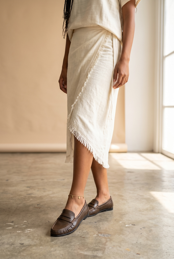 MOCASSIN MAELYS TAUPE - POTI PATI BY ANDRE