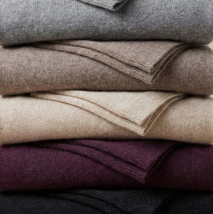 MARGUERITE - MELANGE LAINE ET CACHEMIRE - TAUPE