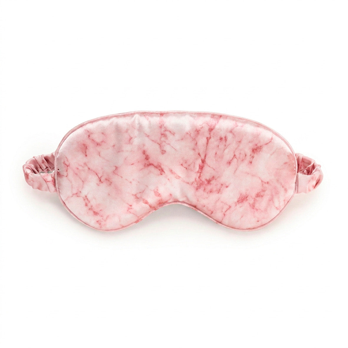Silk sleep mask - Ysia Pink marble