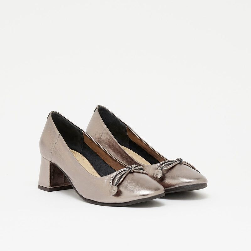 NAILA GUN METAL - BALLERINE