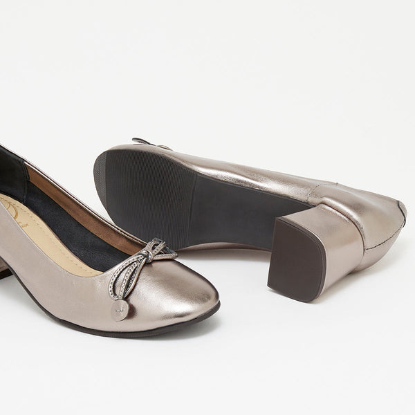 NAILA GUN METAL - BALLERINE