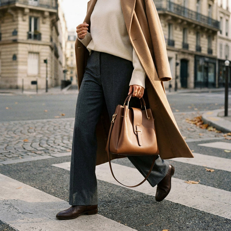 Sac NARCISSE MARRON Maison André