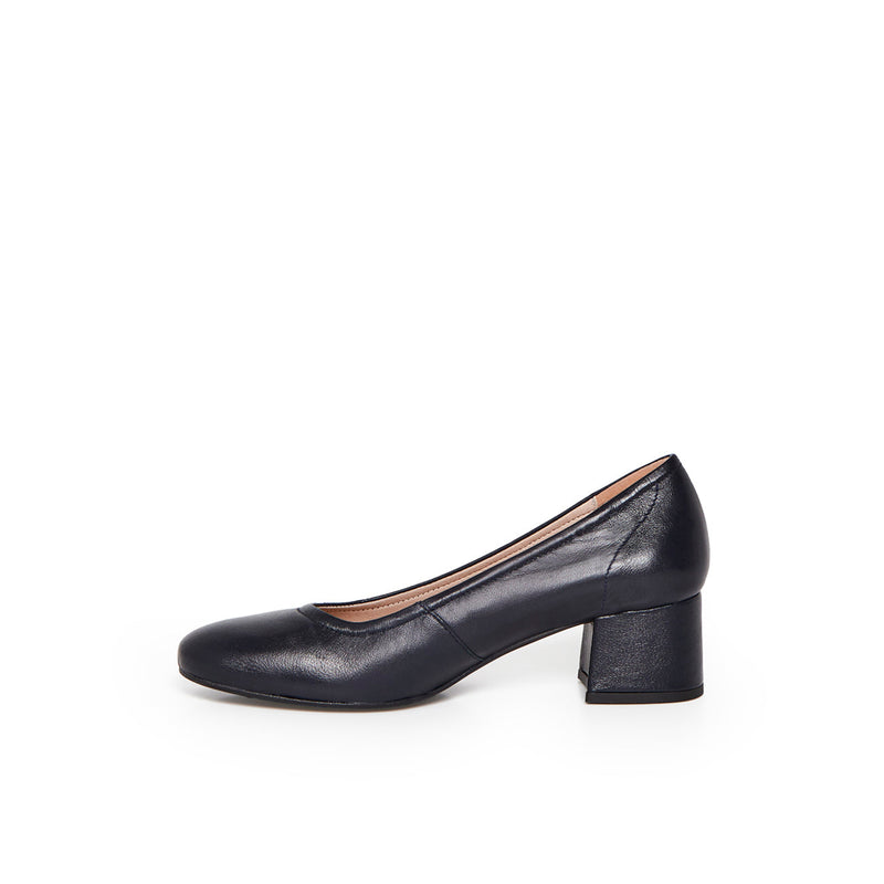 ESCARPIN NINAROSE BLEU MARINE - André
