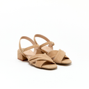 OPHIREA BEIGE SUEDE - SANDALE