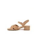 OPHIREA BEIGE SUEDE - SANDALE