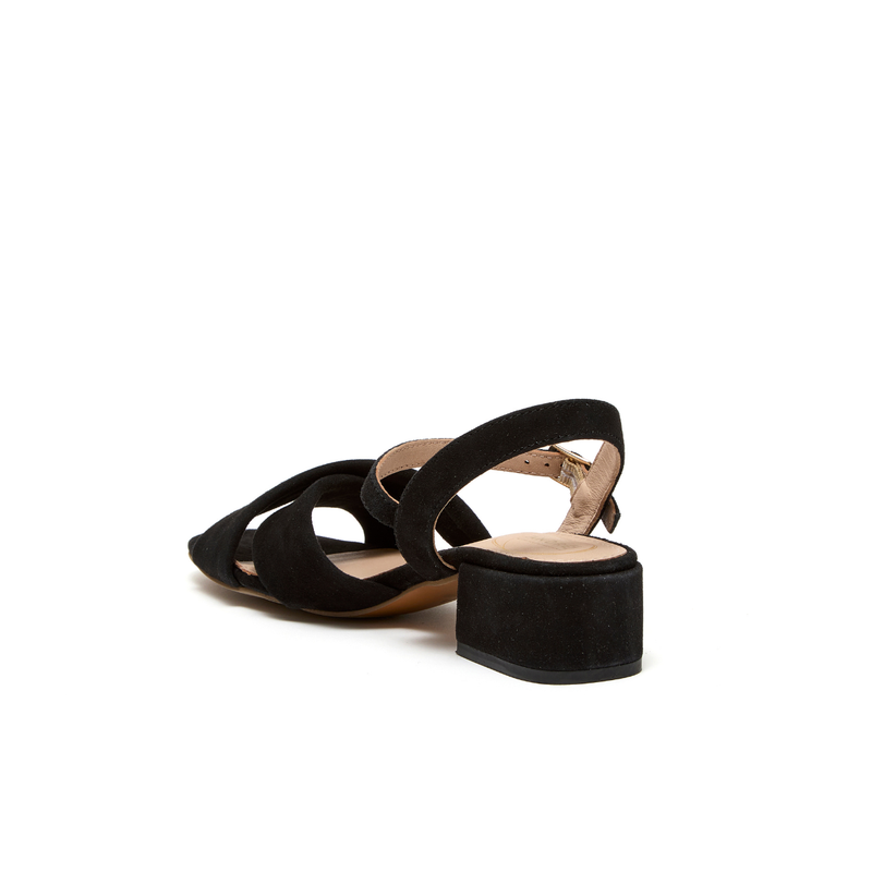 OPHIREA NOIR SUEDE - SANDALE