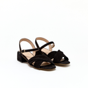 OPHIREA NOIR SUEDE - SANDALE