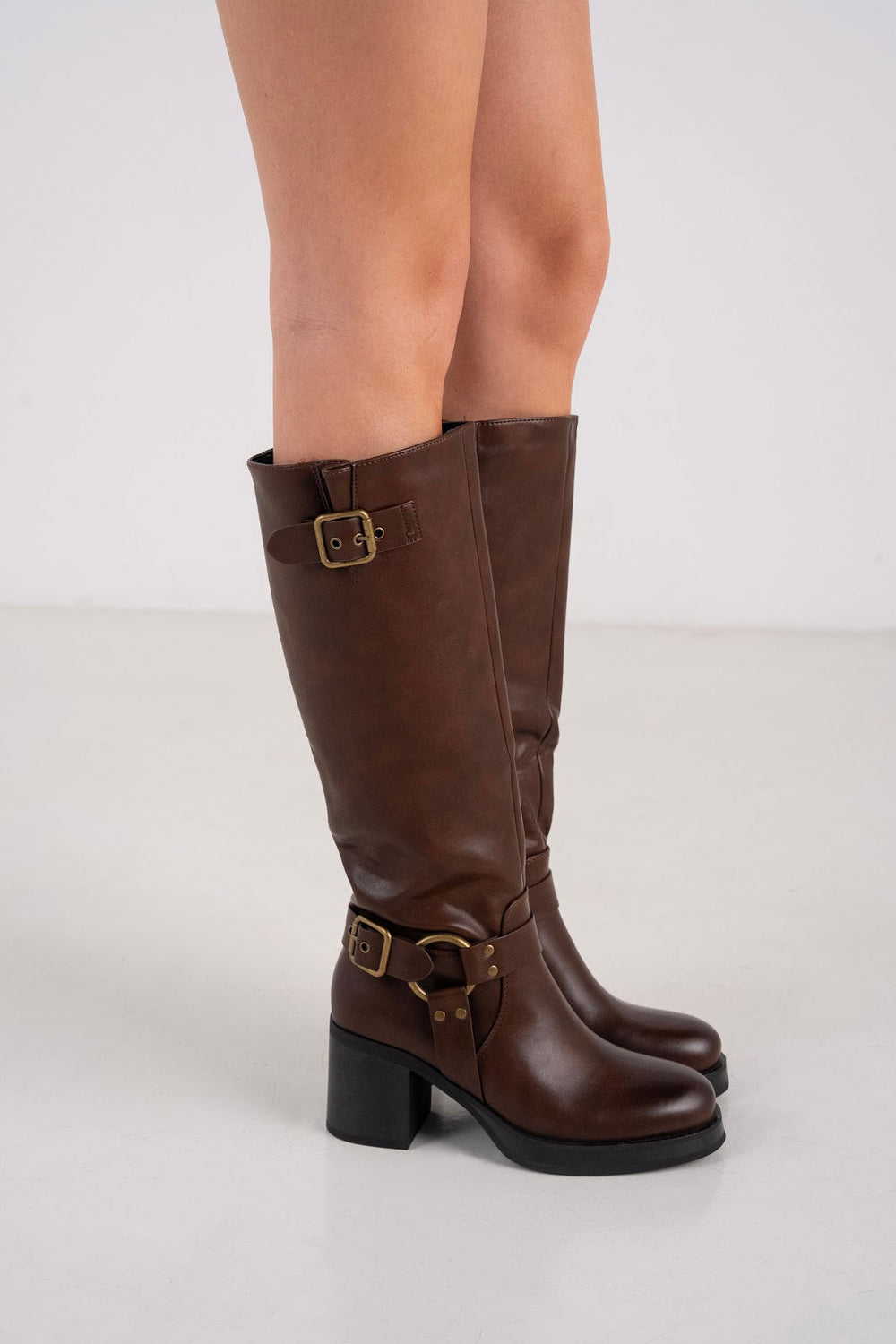 Botte Ottavia Marron - Maison André