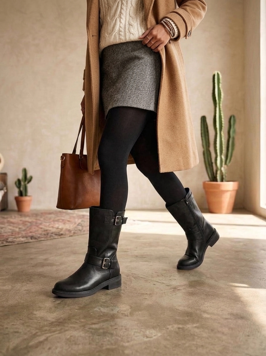 Boots Pacifique Noir - Maison André