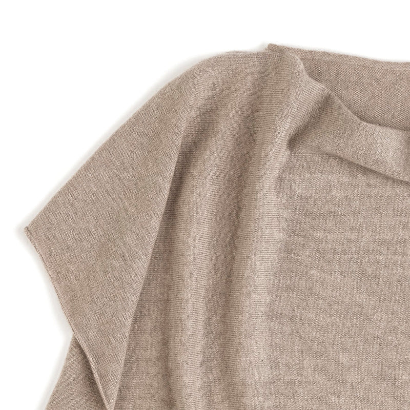 Poncho cachemire - Taupe - CXL by Christian Lacroix Maison